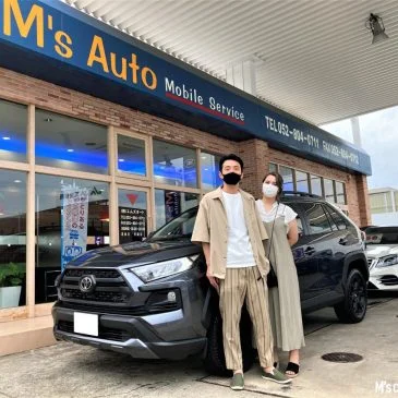 RAV4特別仕様車”OFFROAD package”ご納車(＾0＾)/★