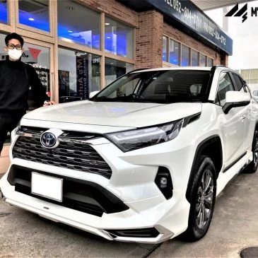 RAV4ハイブリッド カスタム 納車　