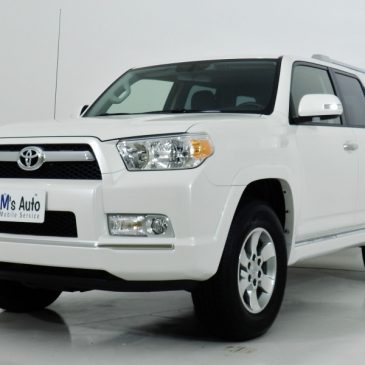 4RUNNER  Blizzard Pearl 　納車！