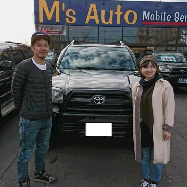 リフトアップされたゴリゴリのカスタムSUV納車！！