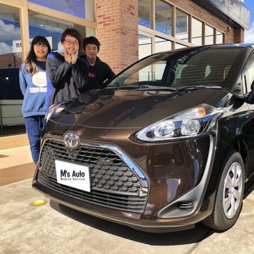 チョコレート色のシエンタをご納車＾＾