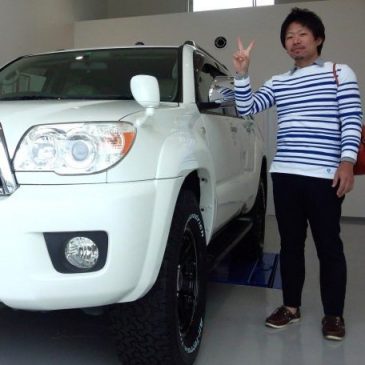 絶対に妥協しない！？ハイラックスサーフ納車♪