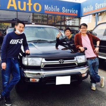 運命の出会い★ハイラックスサーフご納車！！