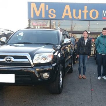 HILUX SURF女性オーナー様ご納車！！