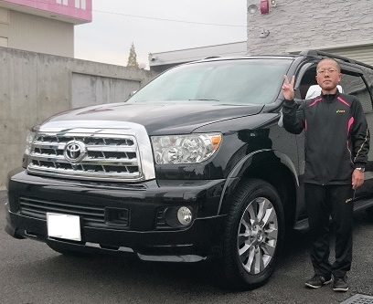 ★KING OF SUV★セコイアの旅立ち♪
