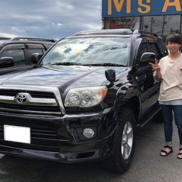 まさにドンピシャ！！ハイラックスサーフご納車★