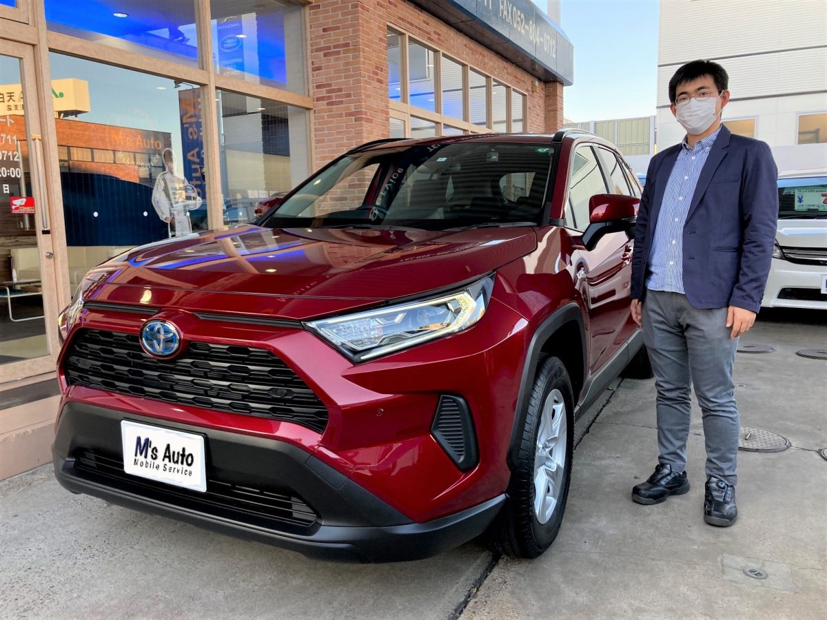 お洒落な赤色ボディ♪RAV4をご納車＾＾ – エムズオート