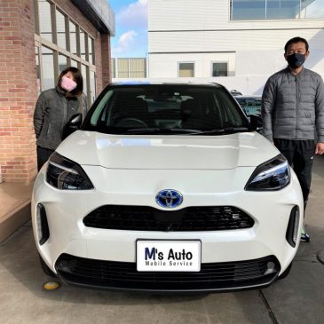 2度目のご納車♪ヤリスクロス(＾ω＾)ﾉ