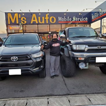 HILUX SURFからHILUXへ乗り換え♪