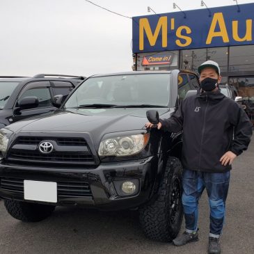 リフトアップが特長のカスタムサーフ納車！