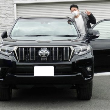 仲良くみんなでランドクルーザープラドTX-LパッケージBlackEdition納車★