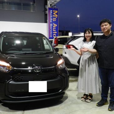 シエンタ ブラック 大人気カラーご納車しました💕