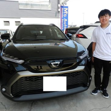 カローラクロス ハイブリッドZ ブラックカラーご納車しました☻★