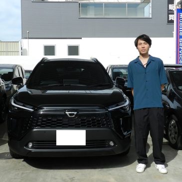 カローラクロス マイナーチェンジ後 ご納車しました＼(◎o◎)／！