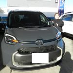 シエンタ Zグレード グレーカラーご納車しました(≧◇≦)