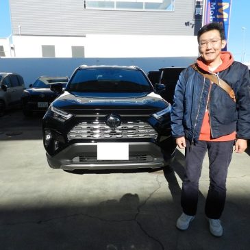 RAV4 ハイブリッド Gグレード 納車しました(o^―^o)