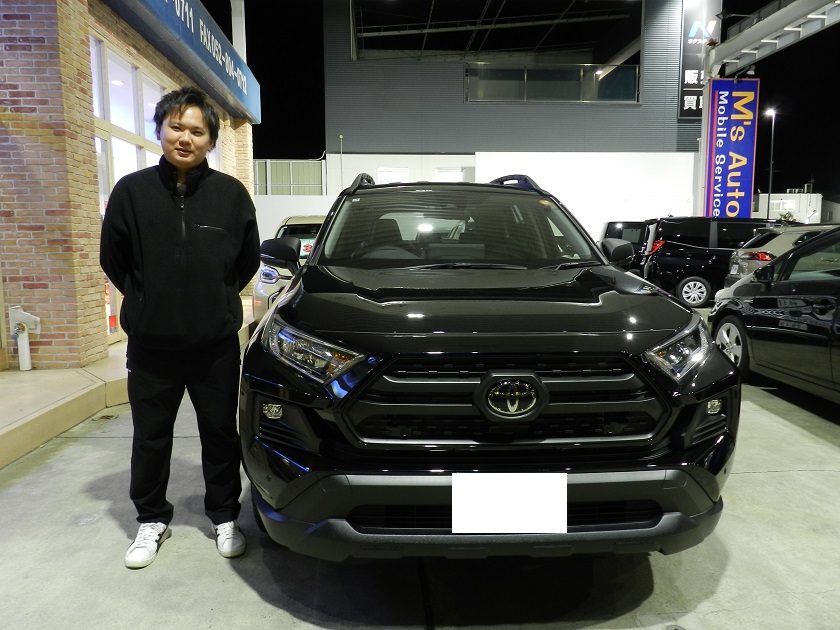 RAV4 オフロードPKGⅡ ご納車しました★