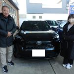 ヤリスクロス マイナーチェンジ後 ハイブリッドZ ブラックカラーご納車ブログ!