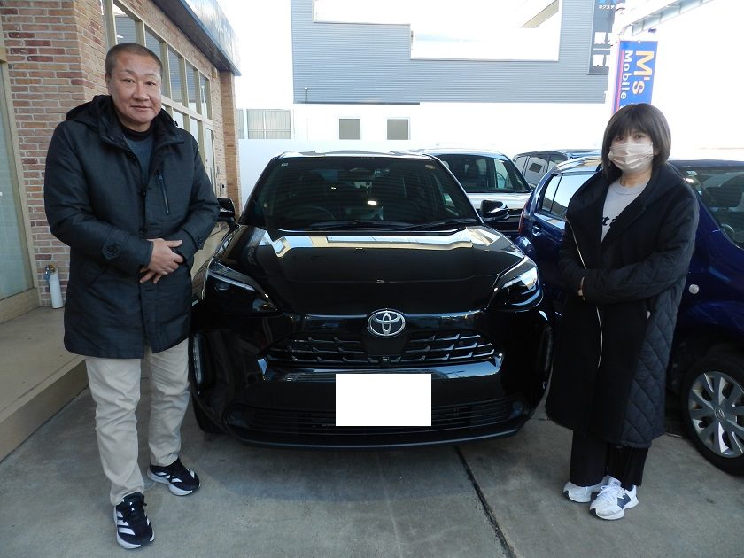 ヤリスクロス マイナーチェンジ後 ハイブリッドZ ブラックカラーご納車ブログ!