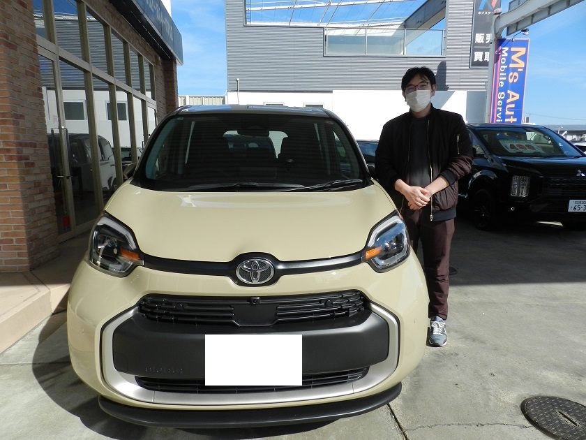 シエンタ Zグレード 大人気色のベージュカラーご納車しました🧸