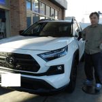 RAV4 ハイブリッド オフロードパッケージⅡ ホワイトカラーご納車ブログ❕
