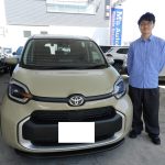 シエンタ新古車 ハイブリッド Zグレード ベージュカラーご納車しました(`・ω・´)b