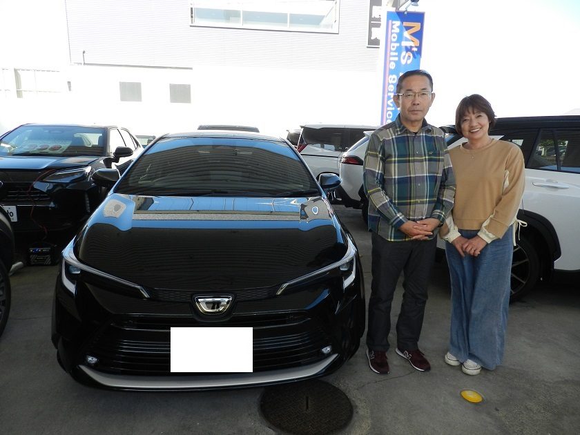 カローラツーリング ダブルバイビーWxB ハイブリッド ご納車しました💕