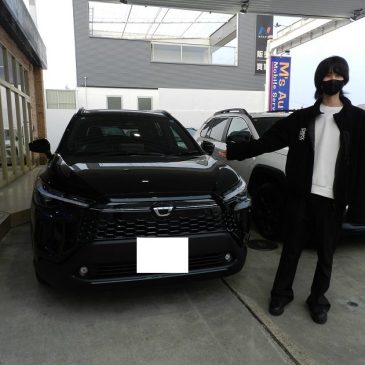 マイナーチェンジ後 カローラクロス ハイブリッドZ ブラック納車！！！