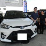 トヨタ ライズ ハイブリッドZ ツートンカラー納車!新古車・実車あり