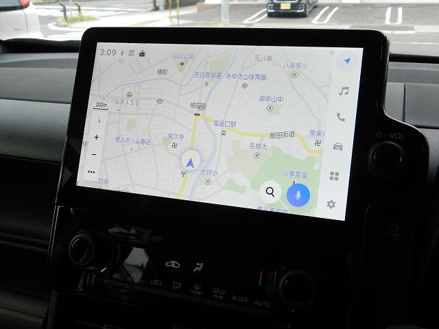 トヨタ シエンタ 10.5型ナビTVの画面