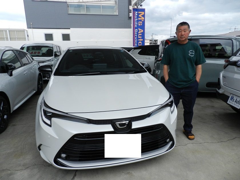 カローラツーリング ハイブリッド ダブルバイビー 納車ブログ☆
