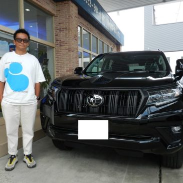 LAND CRUISER PRADO 2.8L ディーゼル をご納車！！