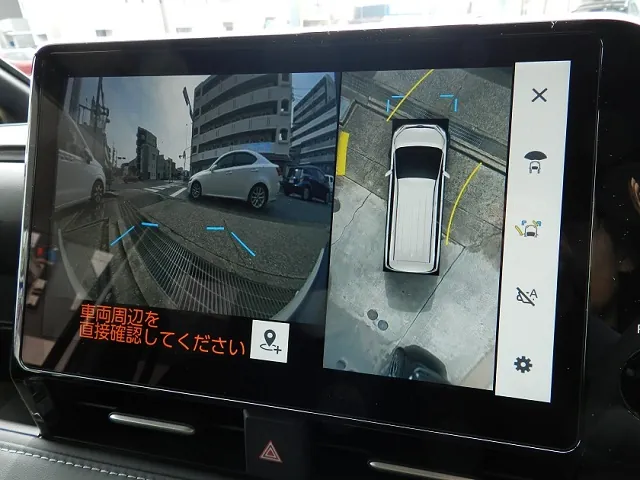 トヨタ ヴォクシー 2026年式 パノラミックビューモニター表示