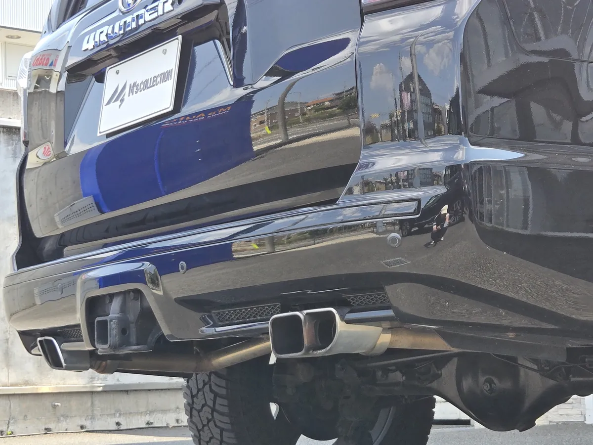 USトヨタ 4RUNNER 2014年式 フルデュアルステンレスマフラー