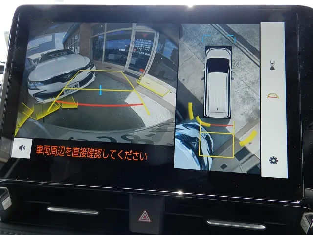 ノア 2026年式 パノラミックビューモニターの表示