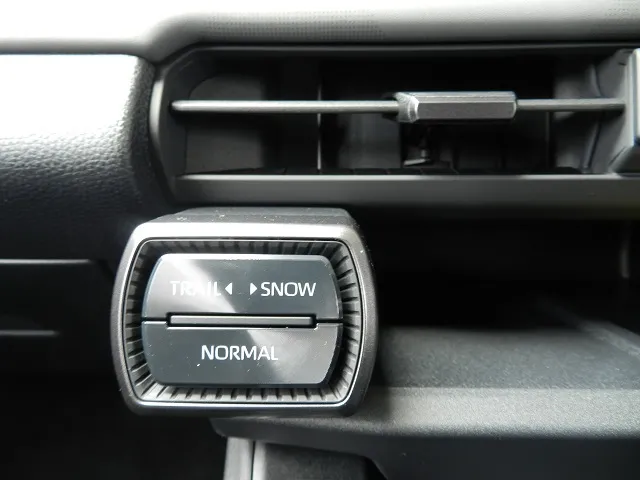 新型RAV4 2026年式 走行モード切替ダイヤル NORMAL・TRAIL・SNOW