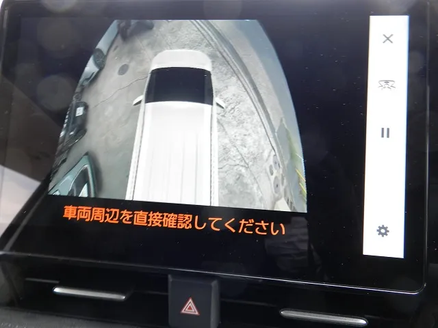 ヴォクシー 2026年式 パノラミックビューモニターの床下透過表示5