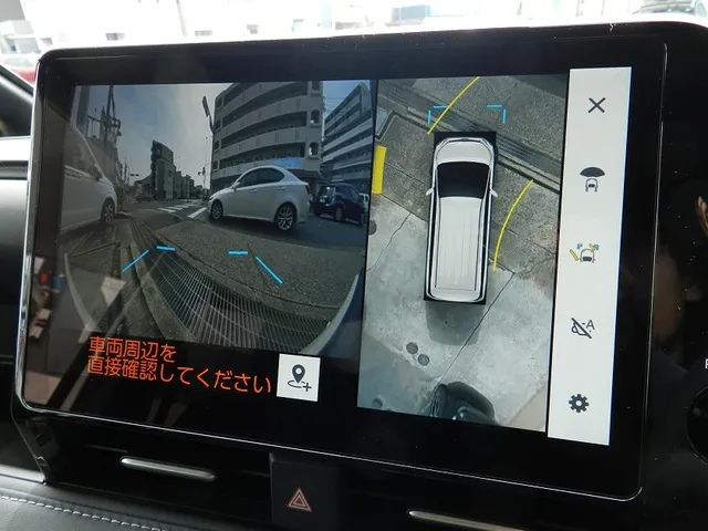 ヴォクシー 2026年式 S-Zのパノラミックビューモニターの画面