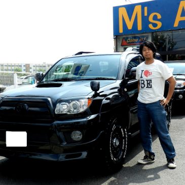 ハイラックスサーフ Black Knight BK Black ご納車（兵庫県）｜2011年8月
