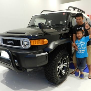 FJクルーザー オーバーフェンダーカスタムをご納車しました