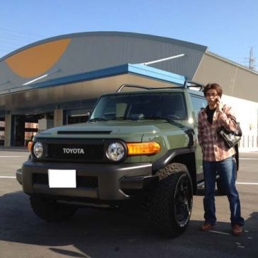 USトヨタ FJクルーザー TRAIL TEAMS 特別仕様車をご納車