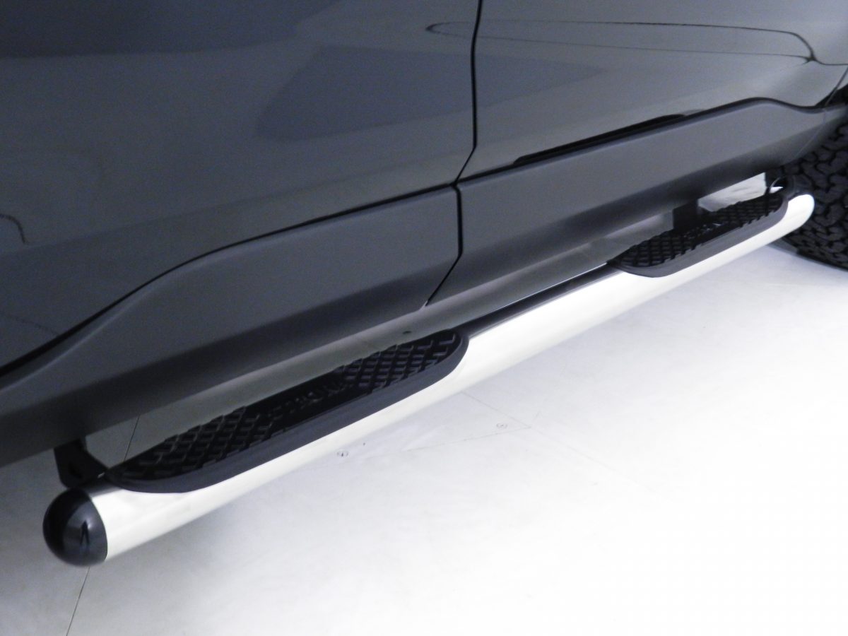 RAV4 サイドチューブステップ（クロームポリッシュ）(エムズオート)