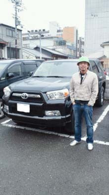USトヨタ逆輸入4RUNNER　４ランナー納車