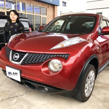 赤色JUKEをご納車(●＾ω＾●)