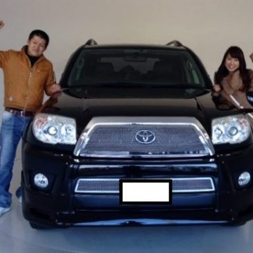 ハイラックスサーフ 自分へのご褒美に HILUX SURF215 BLACK KNIGH