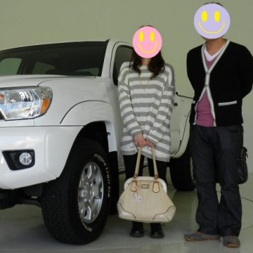 タコマ TRDオフロードPKG 納車