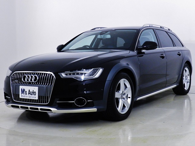 エムズオートでご納車したアウディ A6 allroad quattro 2016年式 ブラック 1