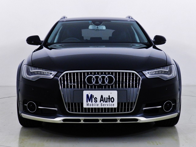 エムズオートでご納車したアウディ A6 allroad quattro 2016年式 ブラック 4