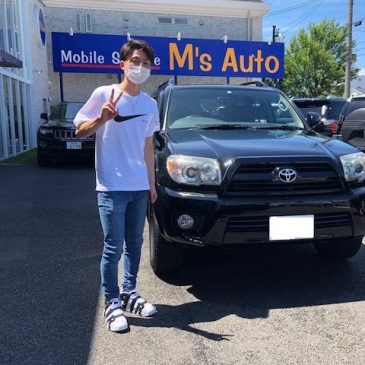 初めての愛車に四駆をチョイス★ハイラックスサーフご納車！！