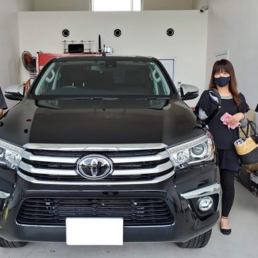 トヨタのTRUCK”ハイラックス”納車！